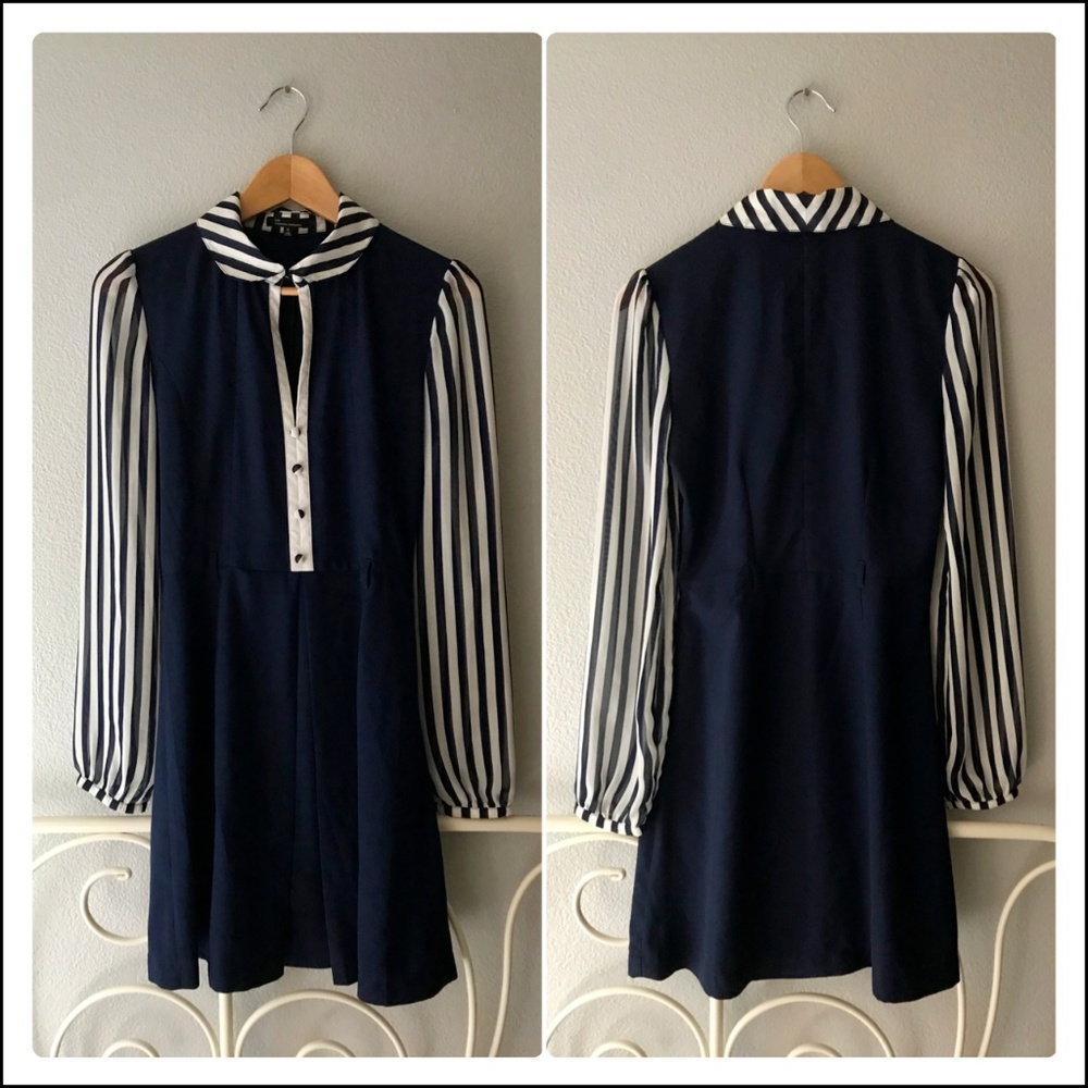 Modcloth Parisian Sailor Dress (NWOT)